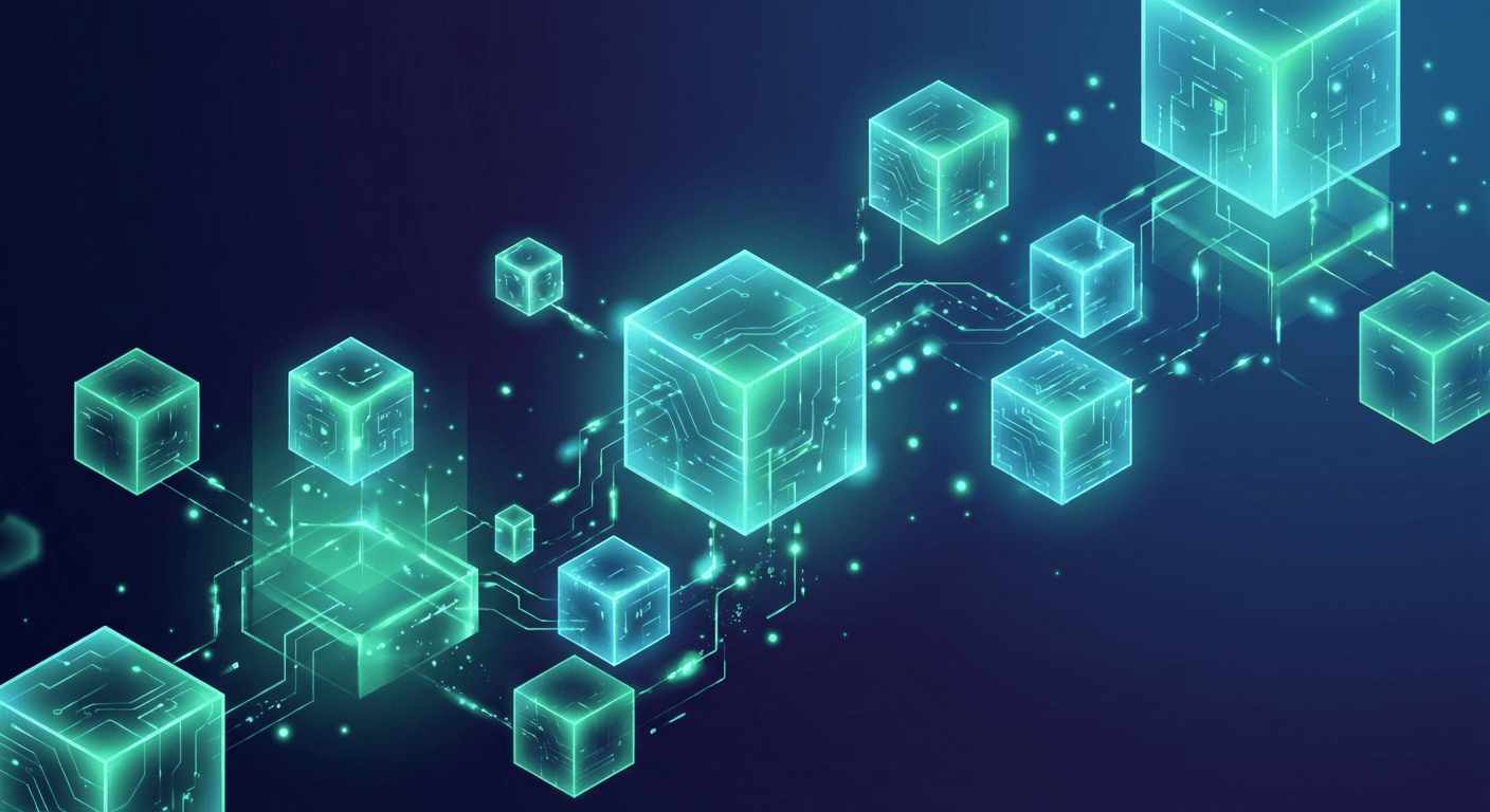 Crypto DeFi Protocol Failure Early Warning System cryptocurrency visual illustration