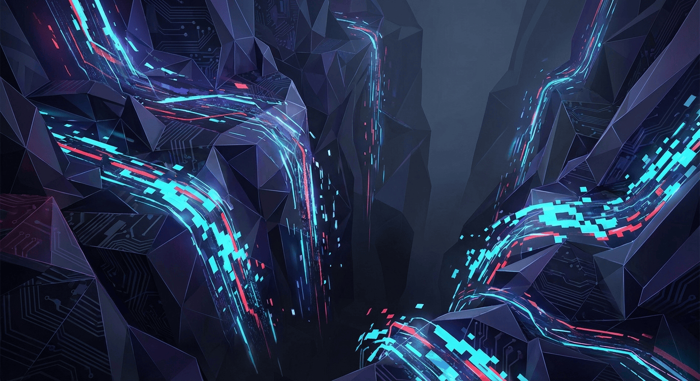 Crypto Leverage Cascade Liquidation Prediction cryptocurrency visual illustration