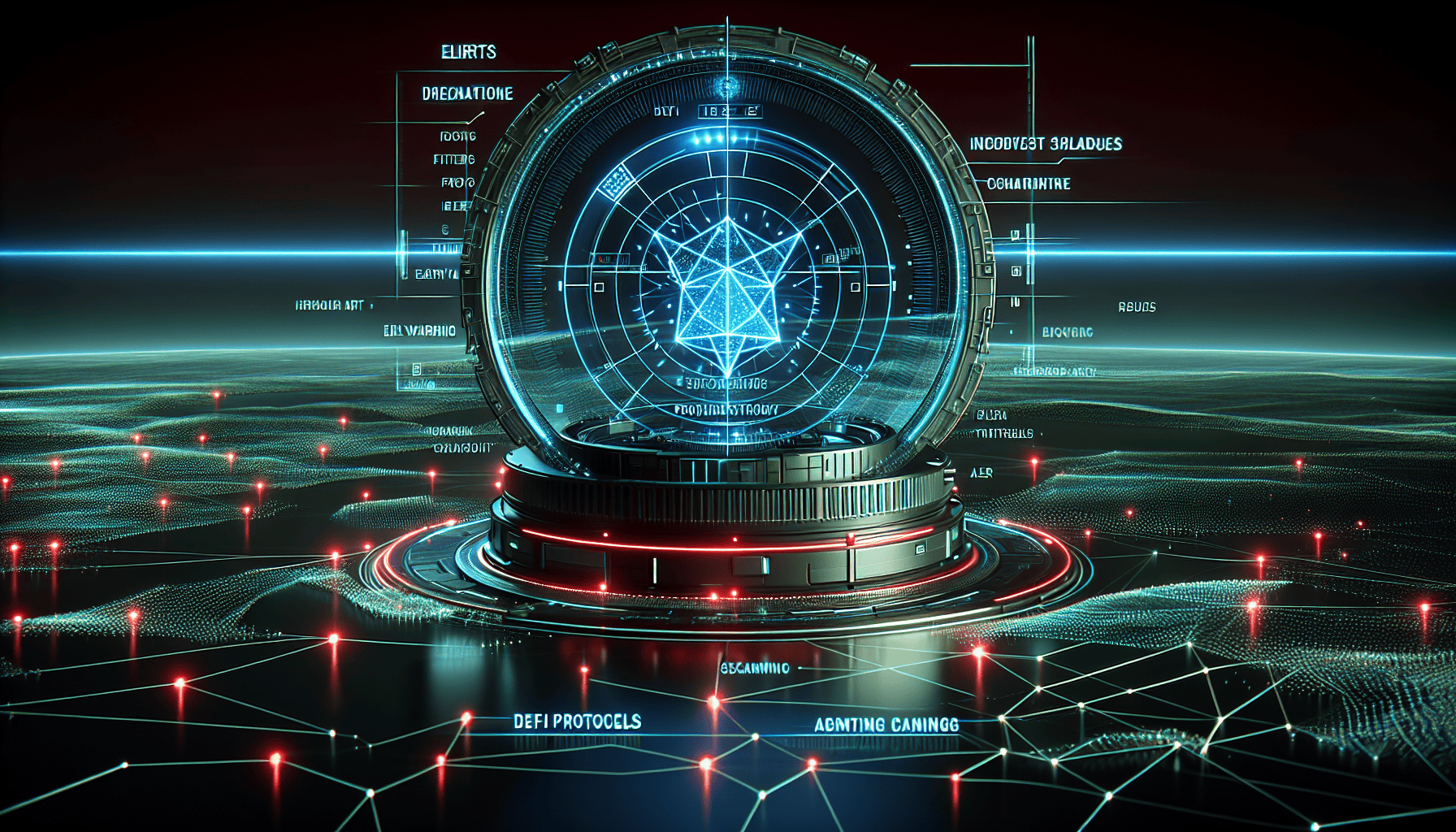 Crypto DeFi protocol failure early warning system protecting funds