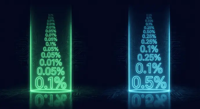 Crypto exchange fees comparison between Bitunix and Bybit