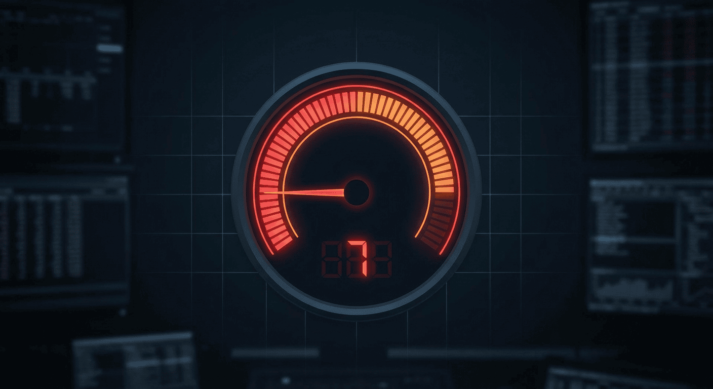 Crypto Fear and Greed Index showing extreme fear at 7 in February 2026