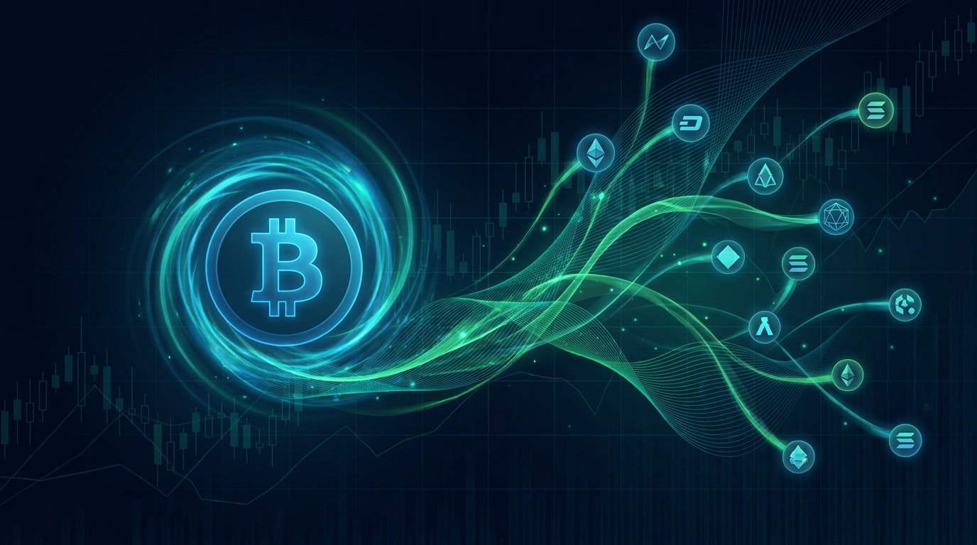 Altcoin sector rotation risk map