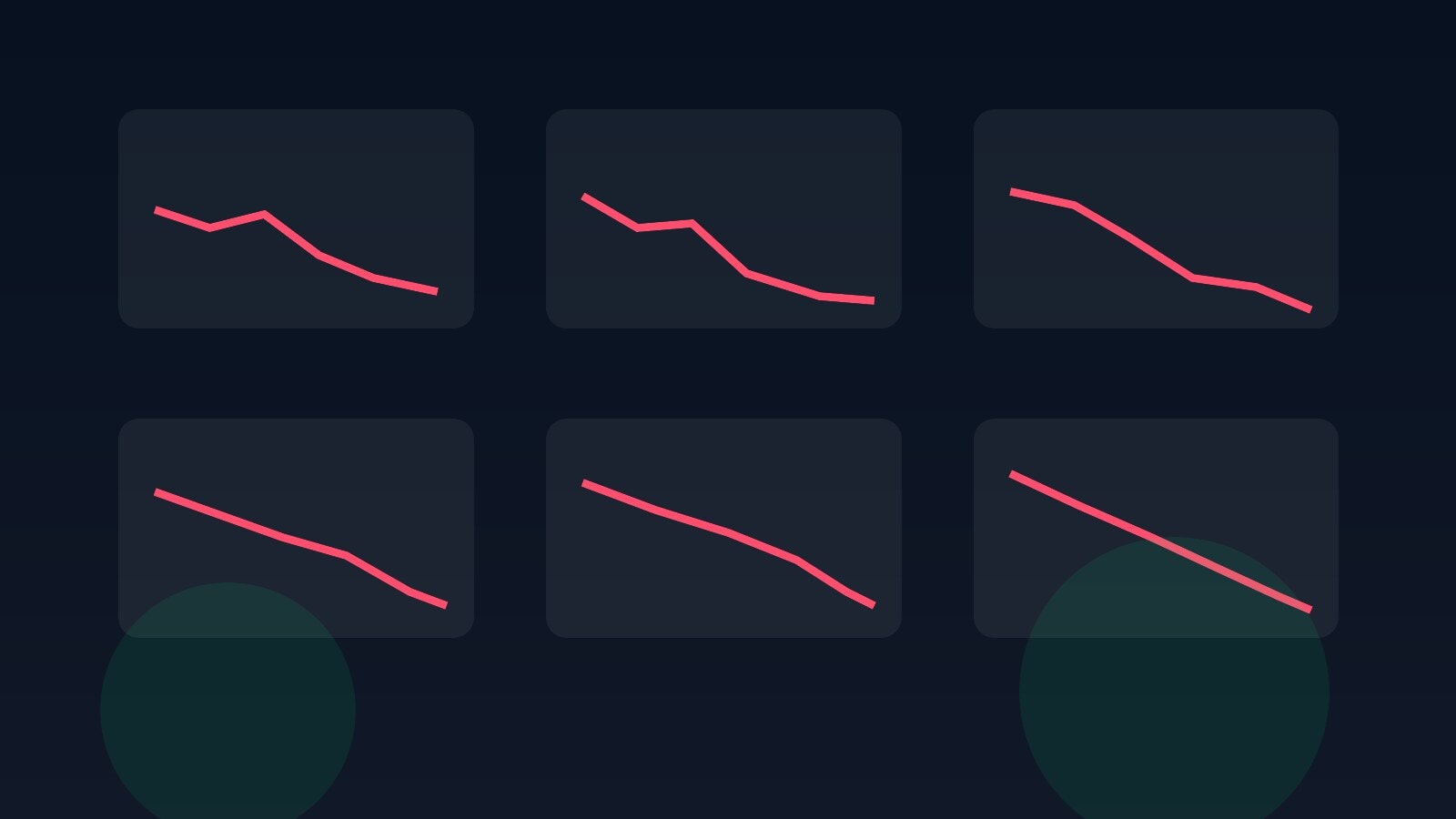 Altcoin market board showing weak breadth across crypto assets