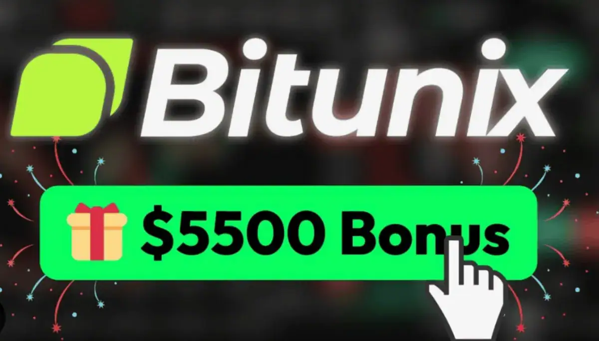 Bitunix up to $5,500 welcome bonus