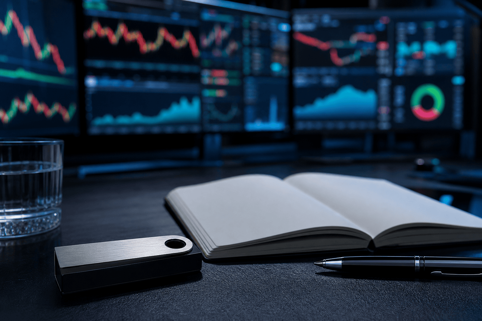 Crypto risk dashboard for weekly market recap