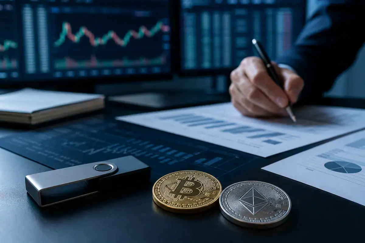 Institutional Bitcoin and Ether investment flows in July 2026