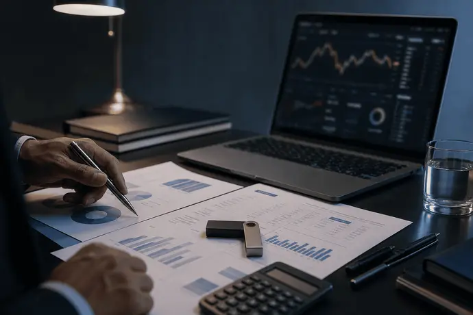 Institutional crypto ETF flow analysis desk